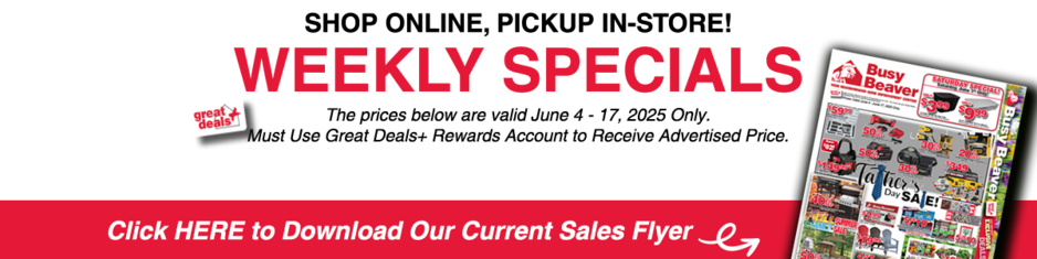 Click Here to Download Our Current Sales Flyer