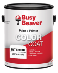 $5 off all Busy Beaver Color Coat Interior Paint + Primer Gallons