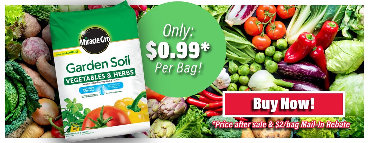 Miracle-Gro Vegetable and Herbs Garden Soil