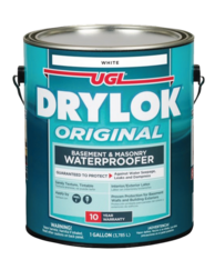 Drylok Waterproof White Paint - Gallon Size