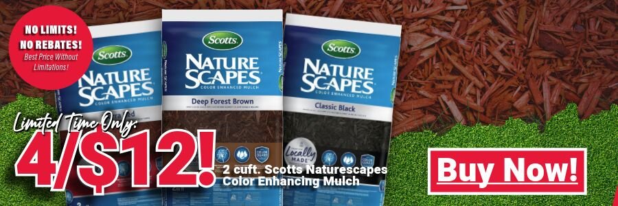 Scotts NatureScapes Mulch 4/$12