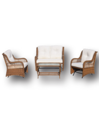 4-Piece Firestone Glider Patio Set