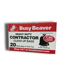 20-Count Contractor Clean-up Bags