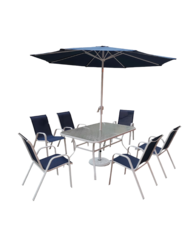 9-Piece Panema Sling Patio Set