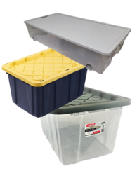 All Plastic Storage Totes In-stock