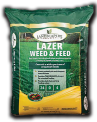 5M Lazer Lawn Weed & Feed Only $14.99