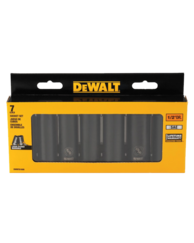 7-Piece DeWalt SAE Impact Socket Set