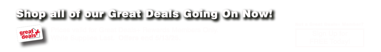 Semi-Annual Any Size* Window Sale