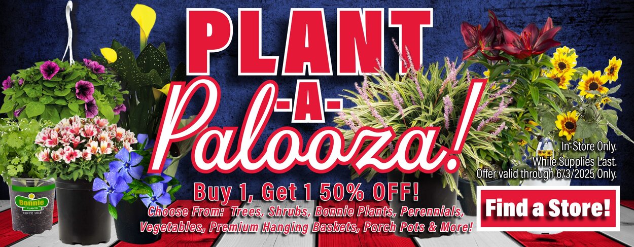 Plant-A-Palooza Find a Store