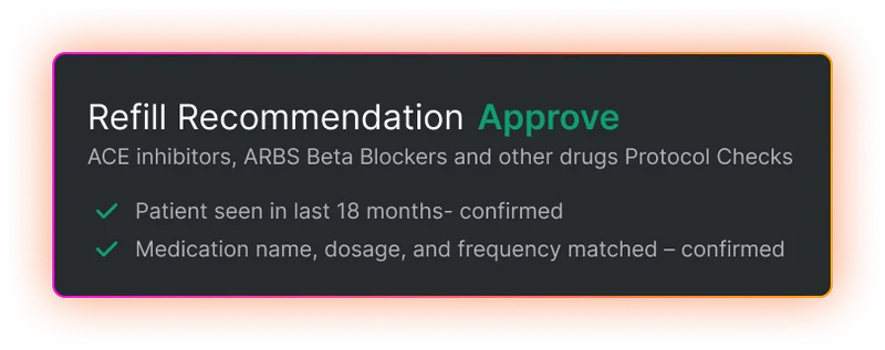 Automated Rx Refills Agent