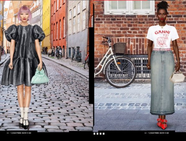 Tie-up between Copenhagen Fashion Week and Drest enables fashionistas to virtually try on the latest styles 