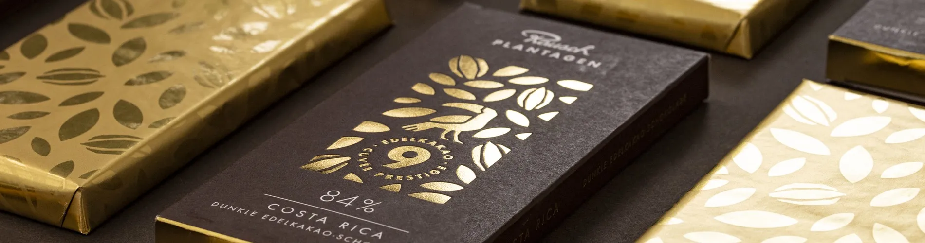 Rausch – premium paper for premium chocolate banner