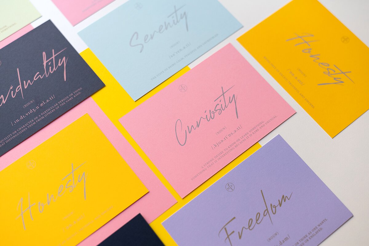 Pergraphica postcards and invitation cards