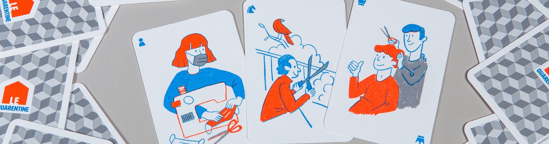 LE QUARENTINE - Forty cards to get back into the game banner