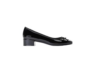 Black shoe side view