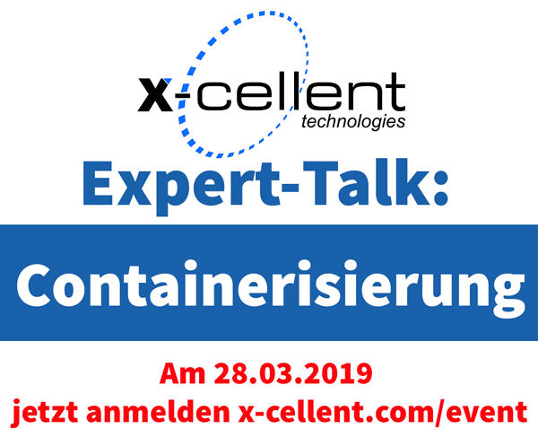 x-cellent Expert-Talk "Containerisierung": Referenten im Interview Teil 1 – Markus Fensterer
