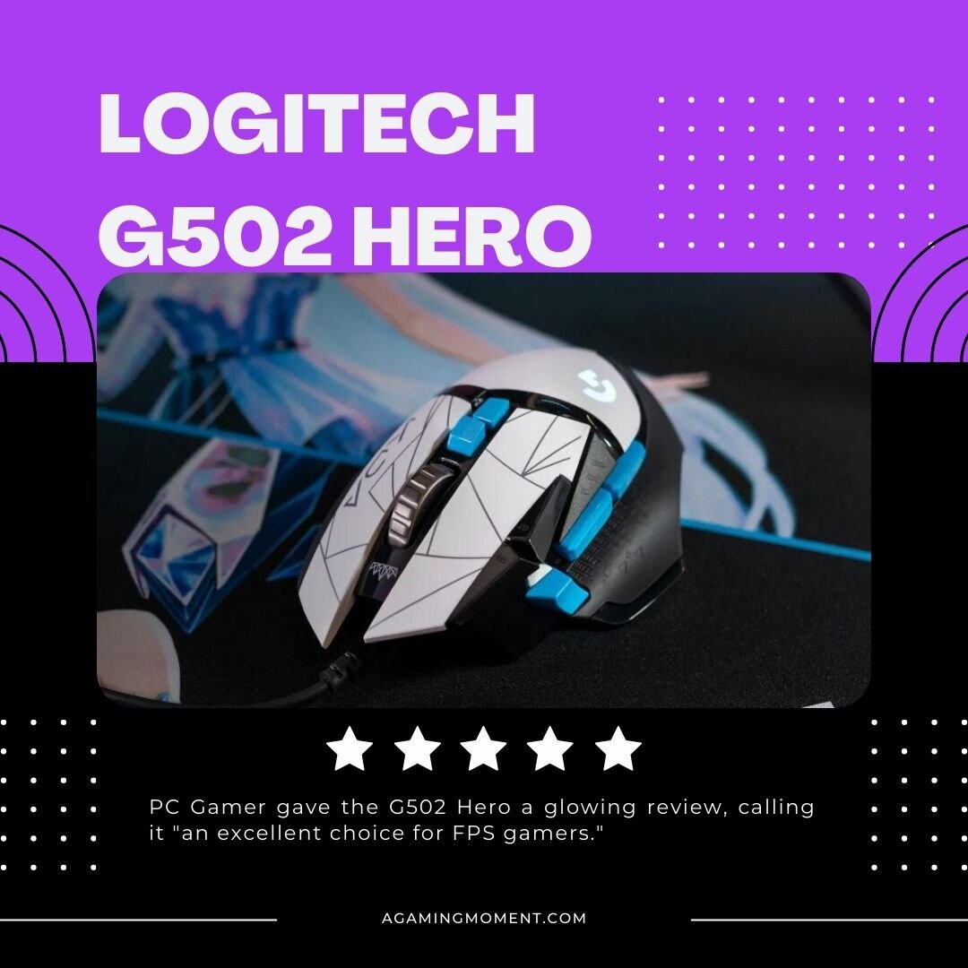 Logitech G502 Hero Review: The Best Gaming Mouse for FPS Gamers