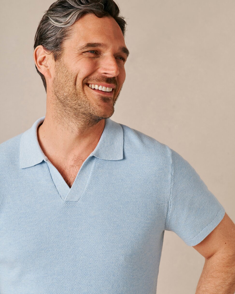 Polos in new colors & textures