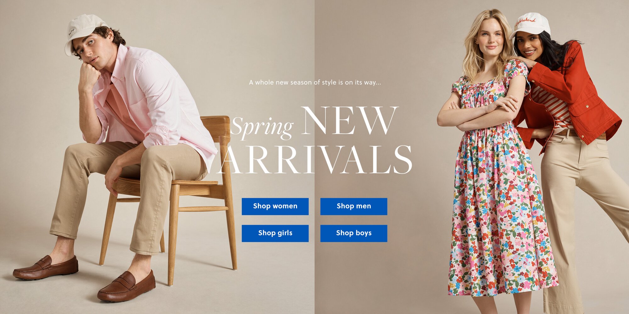 Spring New Arrivals - A whole new season is on its way