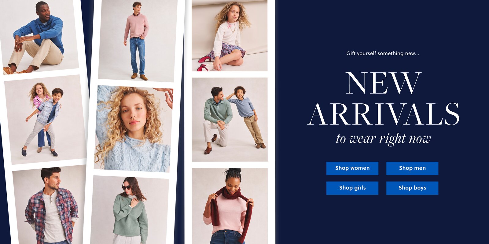 Gift yourself something new...
NEW ARRIVALS
to wear right now