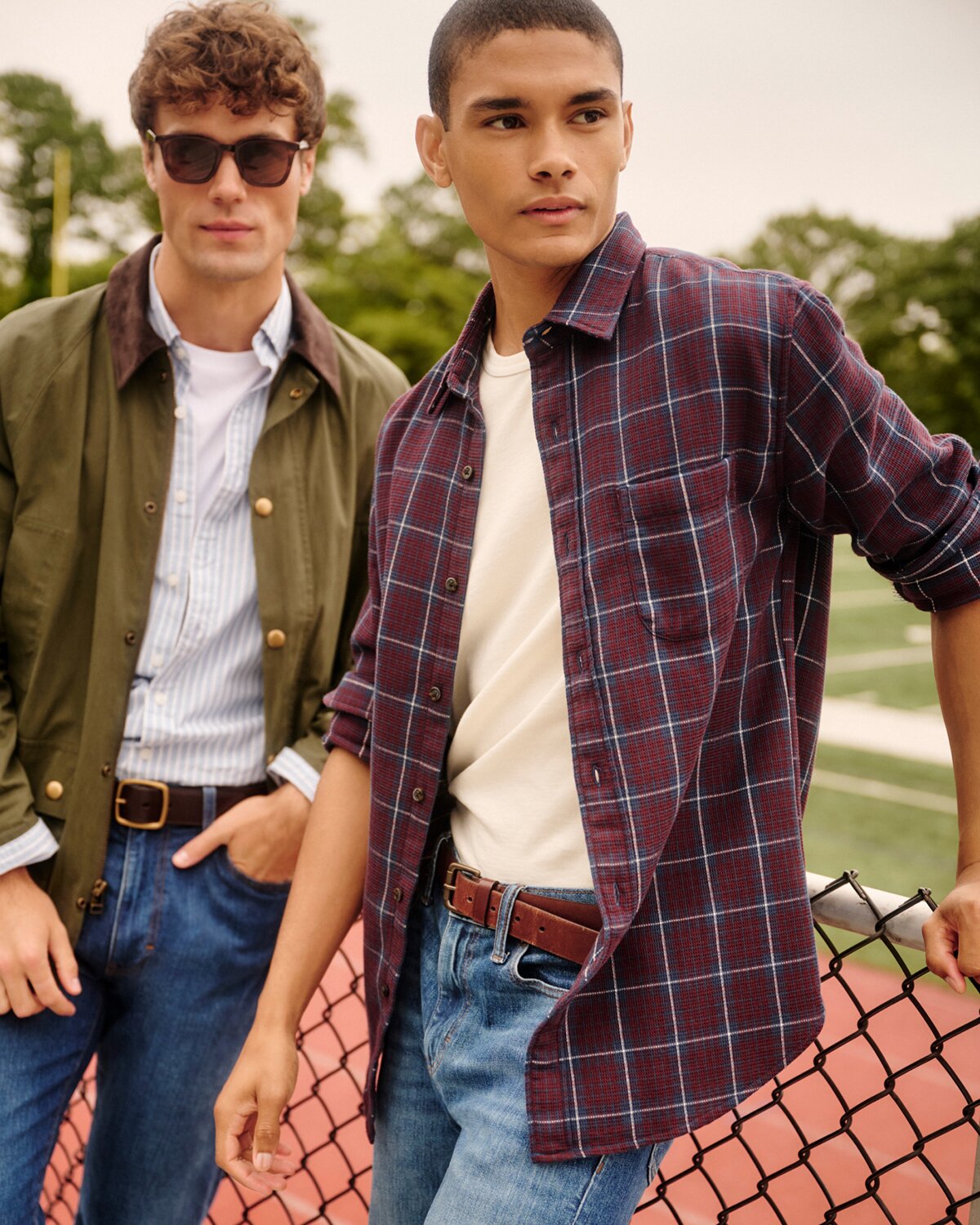 Brand-new shirts with texture