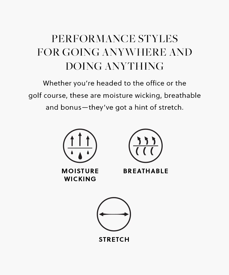 Striped performance jersey half-zip