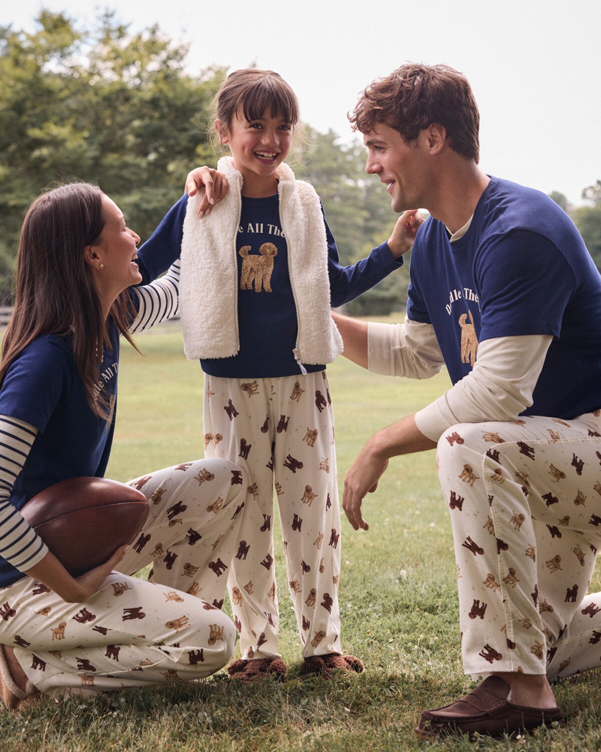 Matching pajamas
