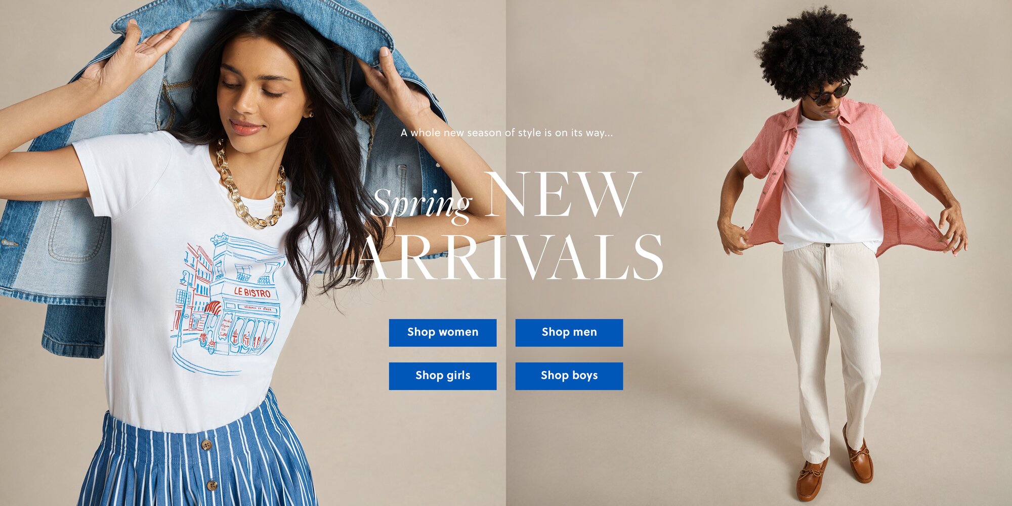 Spring New Arrivals - A whole new season is on its way