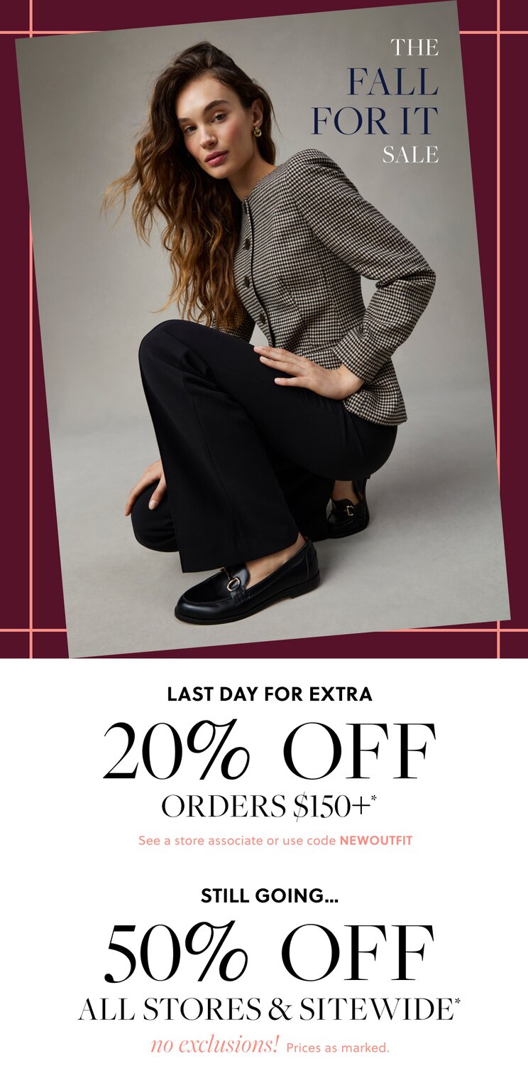 50% Off All Stores & Sitewide no exclusions! Prices as marked.