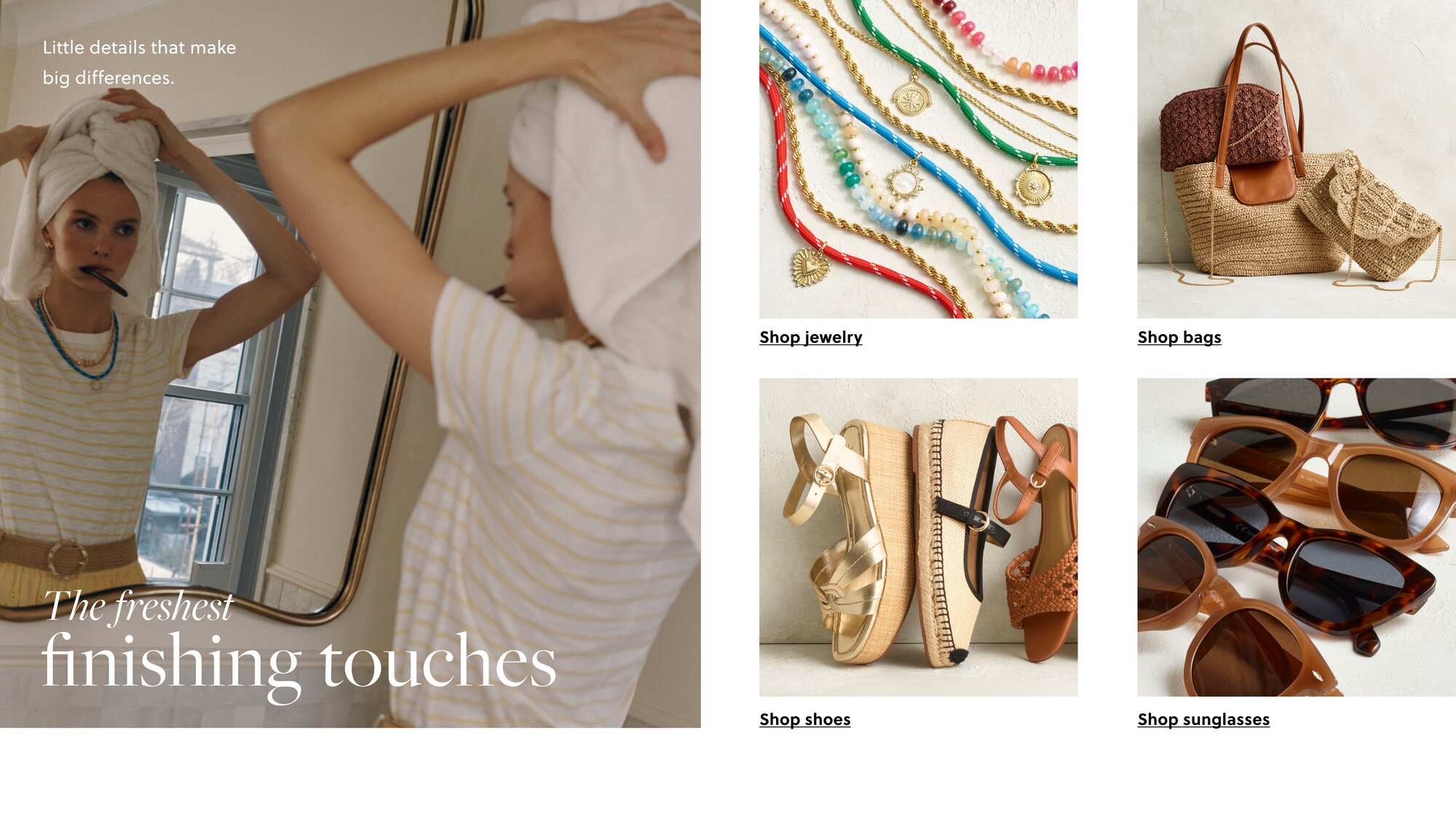 The freshest finishing touches