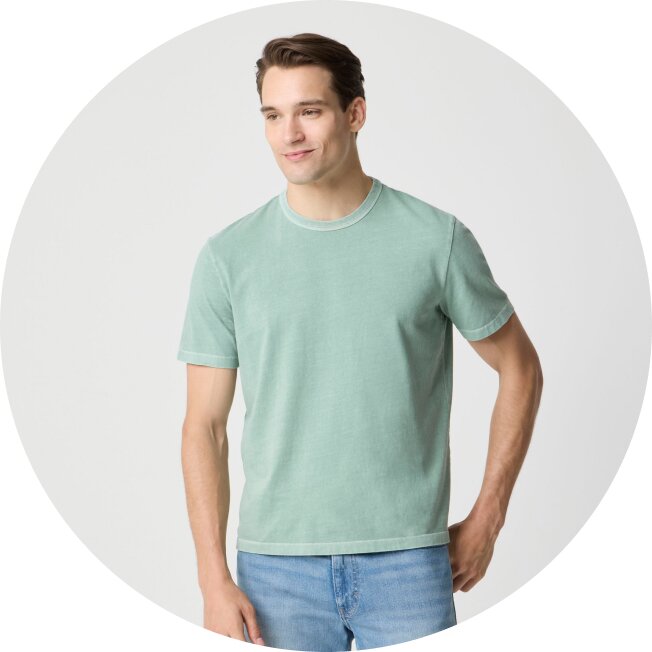Men’s cotton seed-stitch sweaters