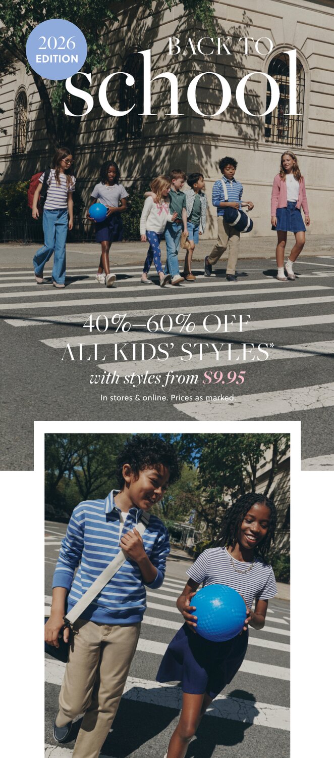 Temps are dropping - layer accordingly
New Season, New Layers
Sweaters from $39.95