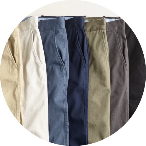 Men’s garment-dyed tees