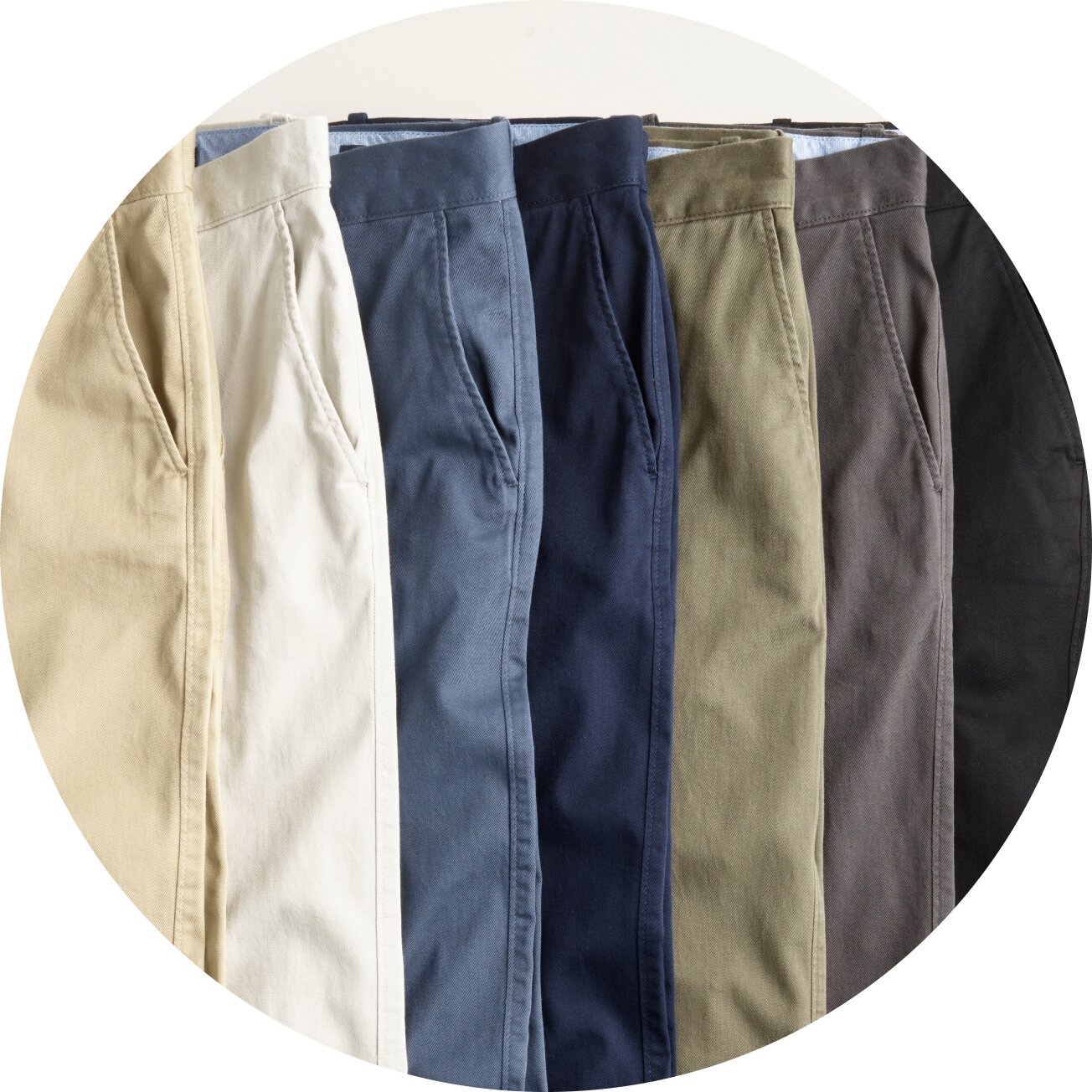 Men’s garment-dyed tees