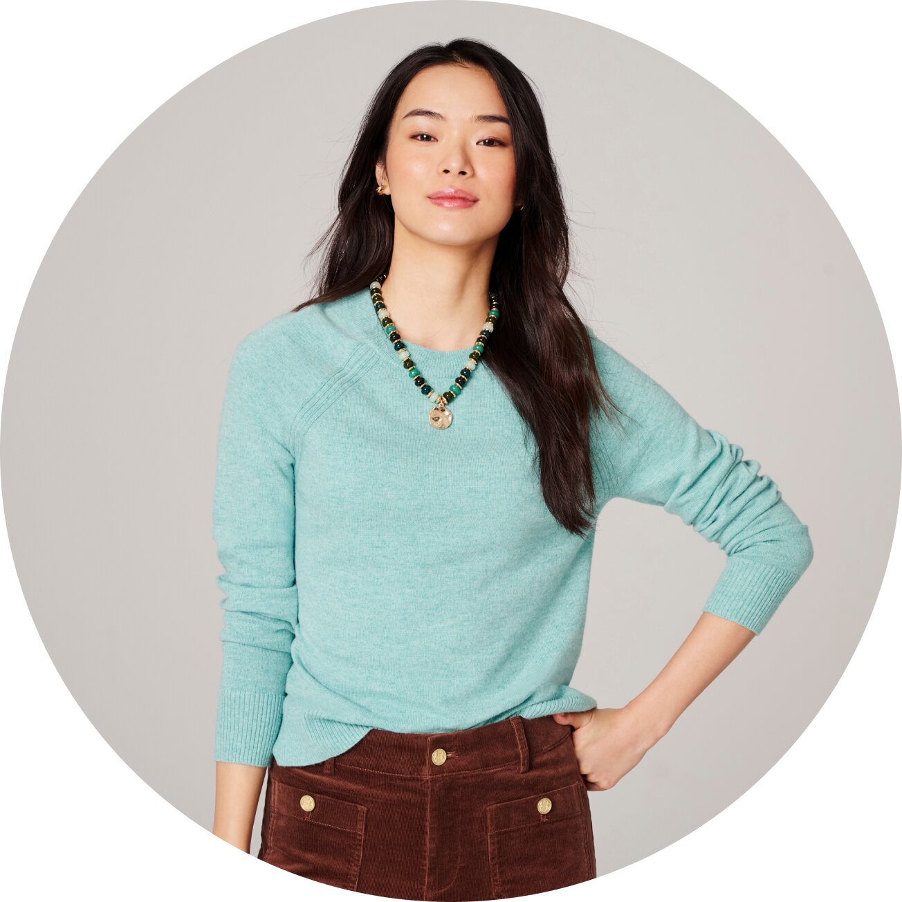 Women’s wool-blend boyfriend sweaters