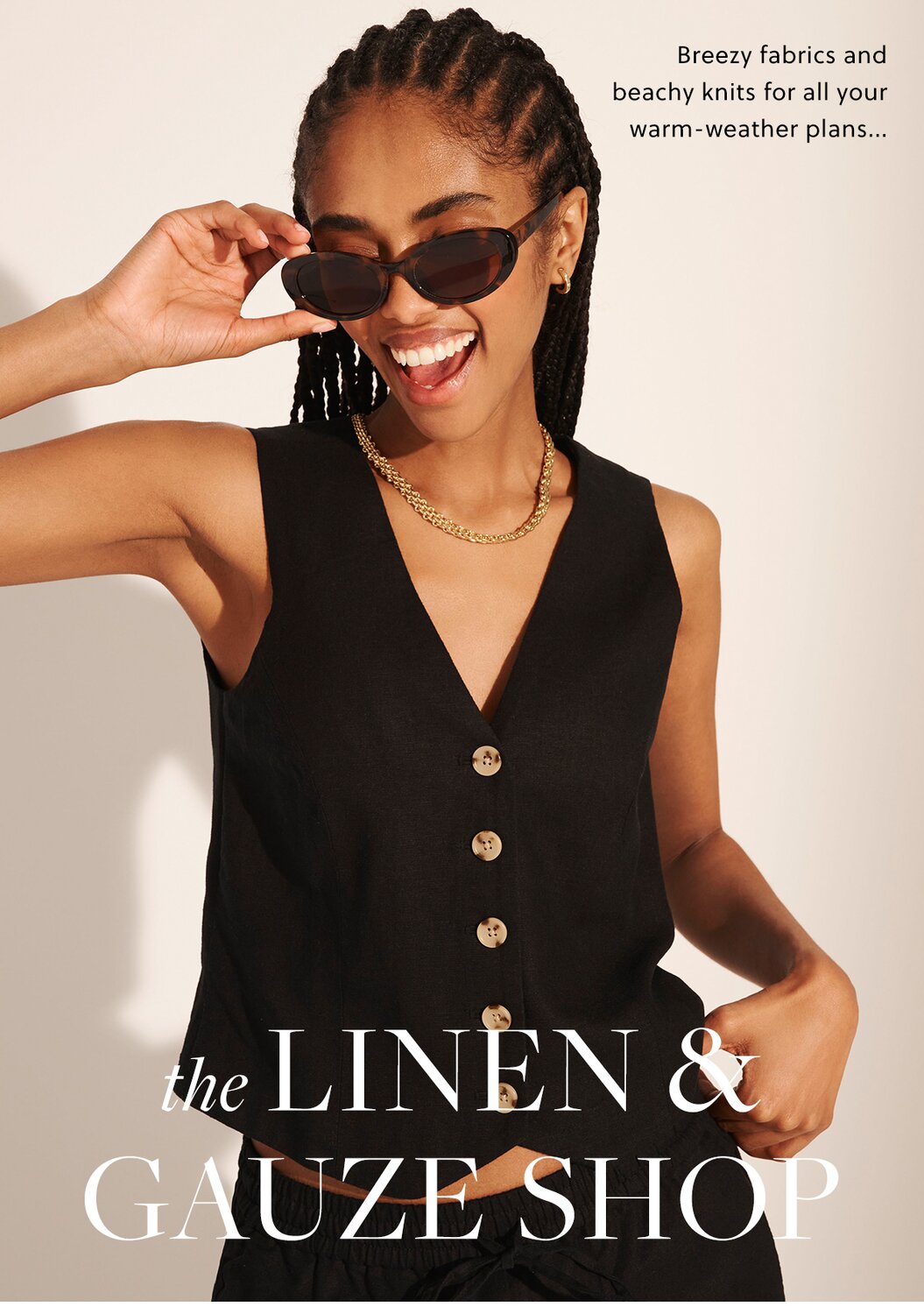 the Linen and Gauze Shop