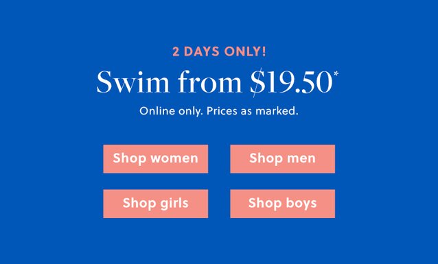 JCrew Factory Promo Banner