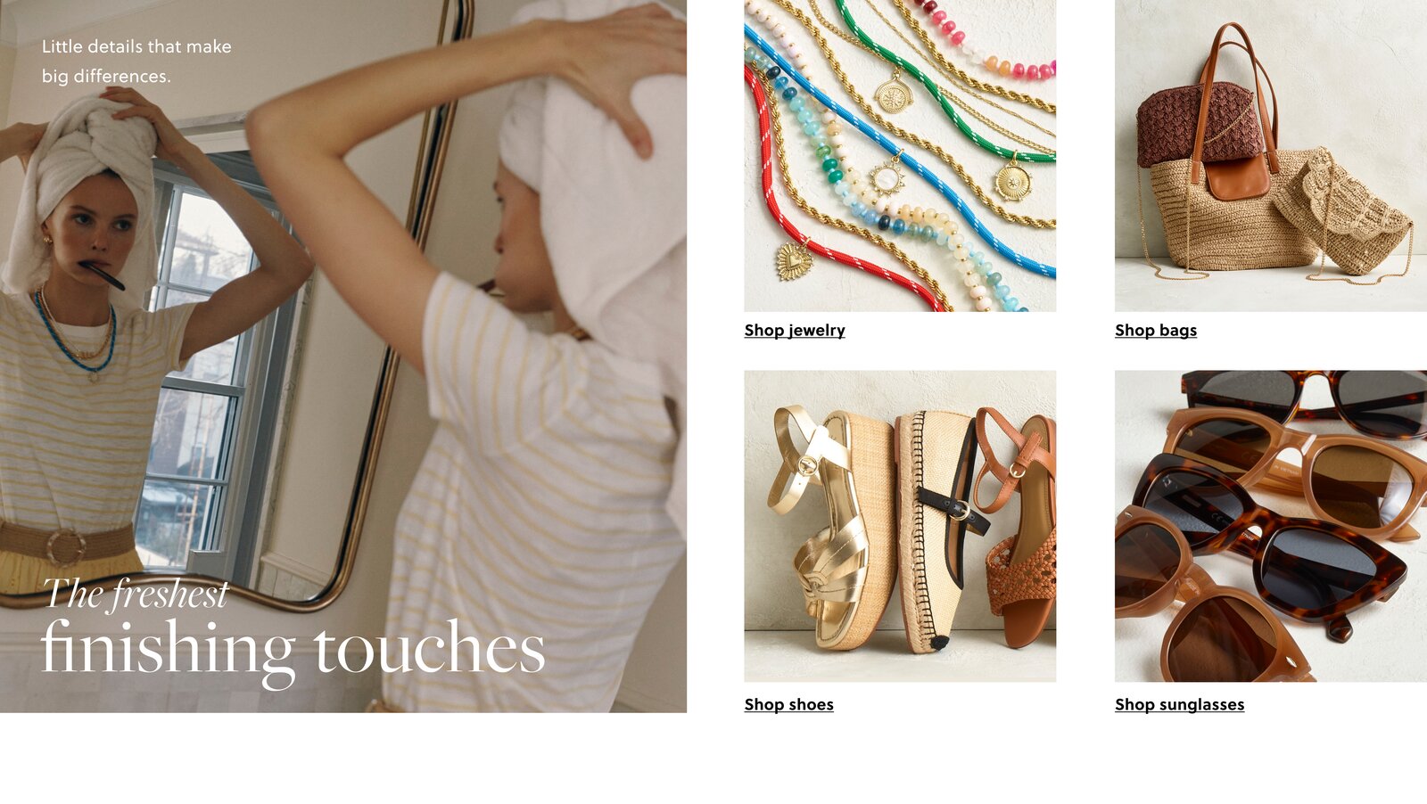 The freshest finishing touches