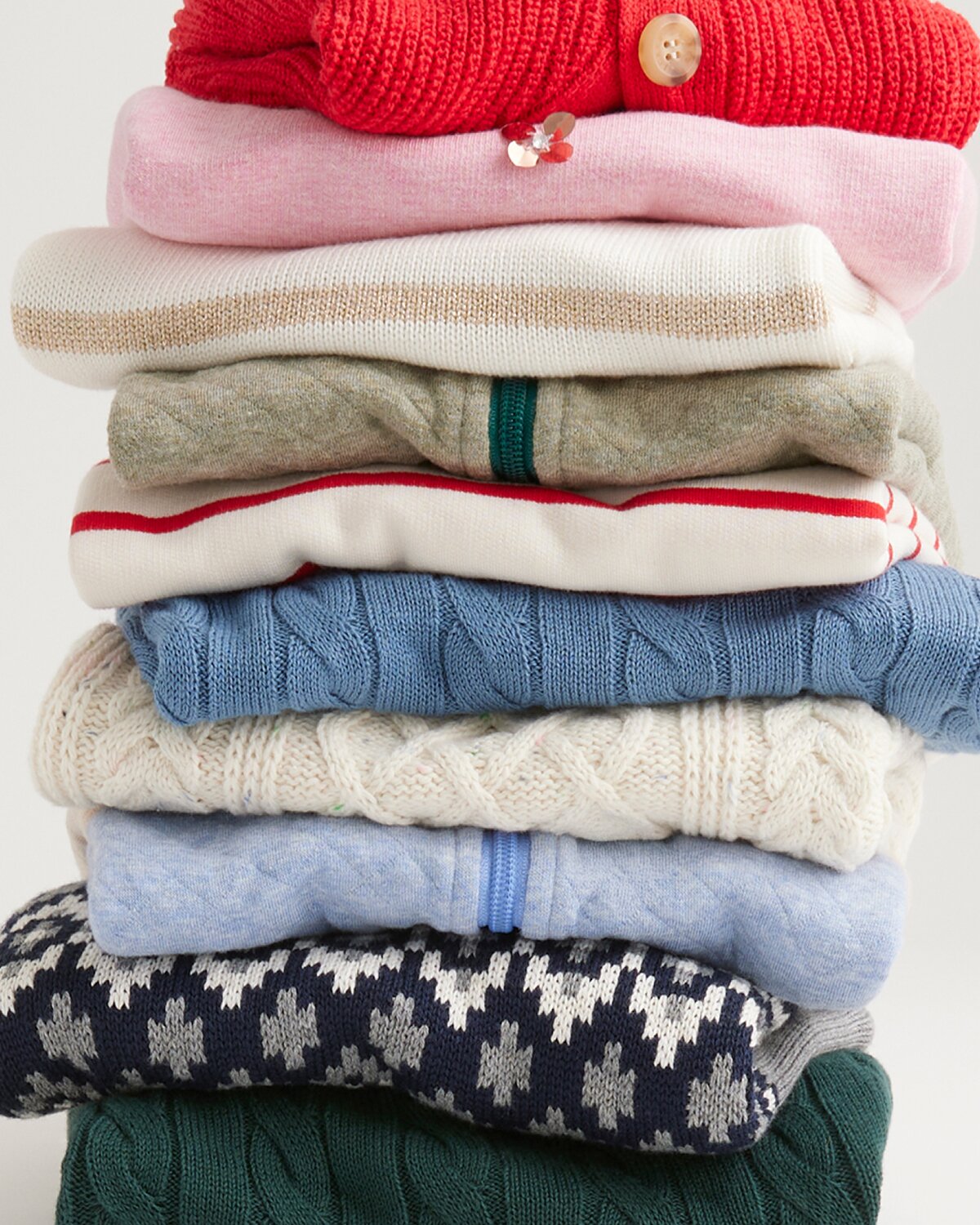 Cozy kids’ sweaters from $34.95!
