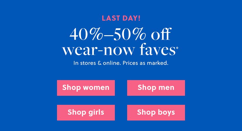JCrew Factory Promo Banner