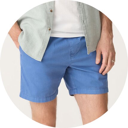 Men’s chino shorts