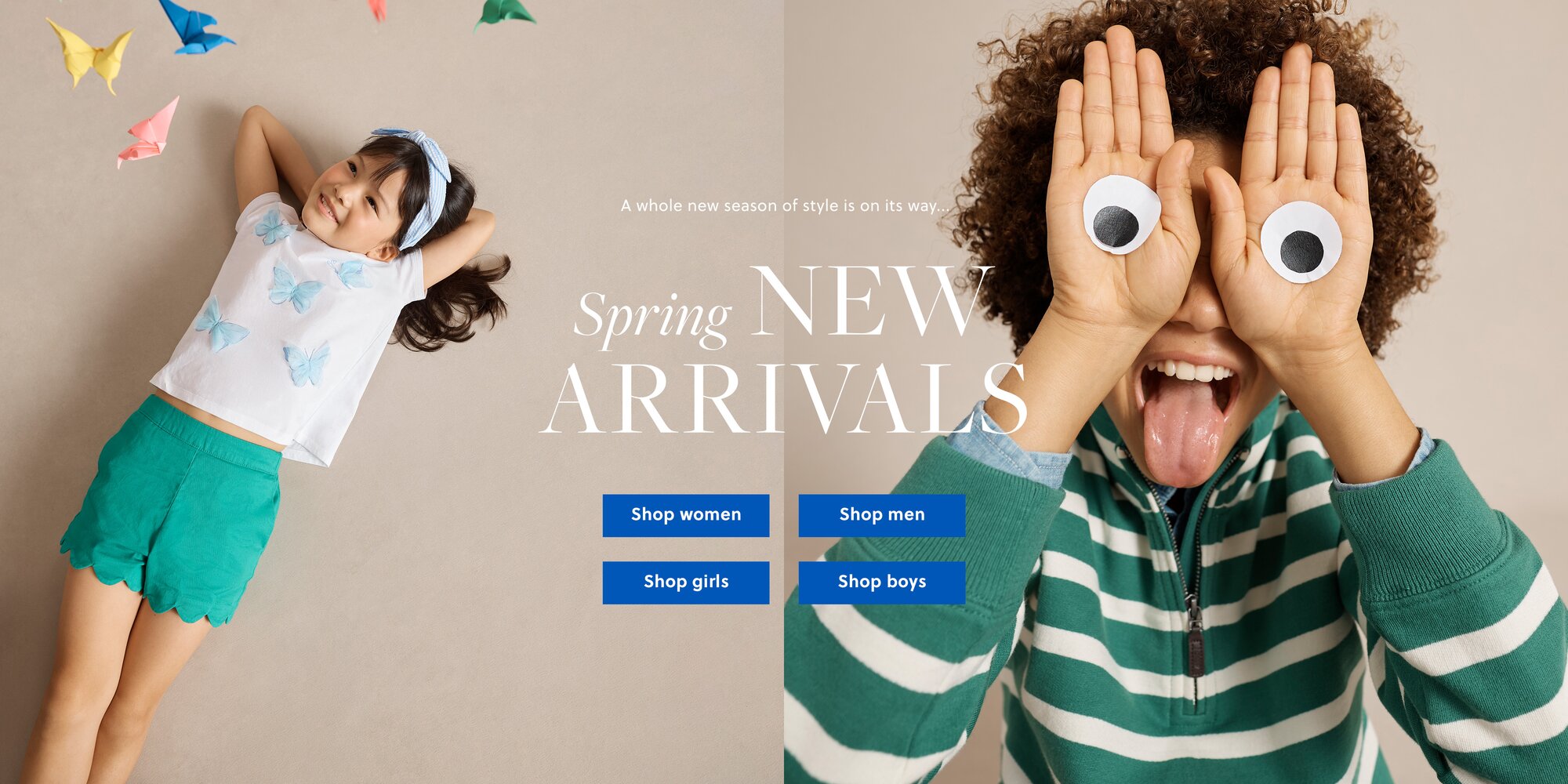 Spring New Arrivals - A whole new season is on its way