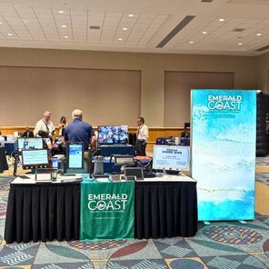 Indoor small booth example