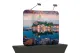Tru-Fit table top curved display.