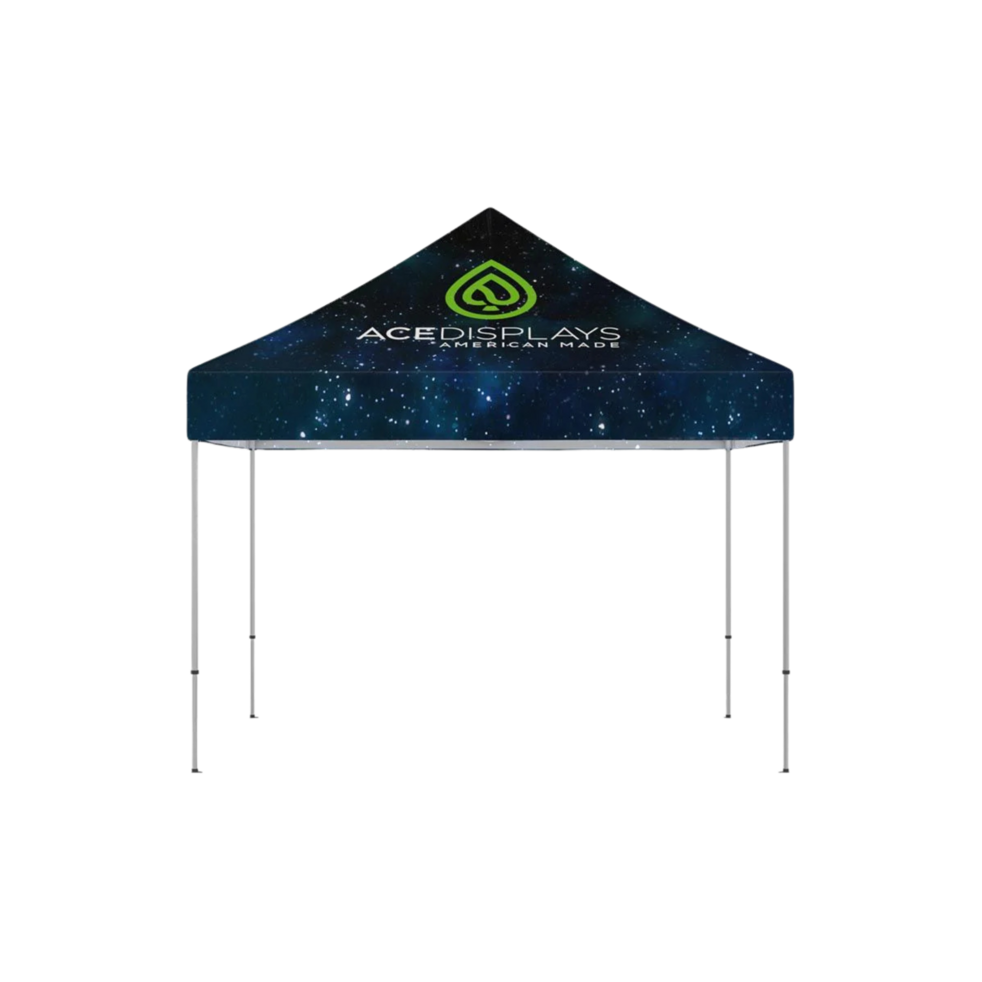 Ace Displays custom canopy event tents.