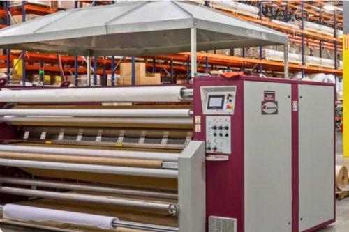 Dye-Sublimation machine in the Ace Displays warehouse.