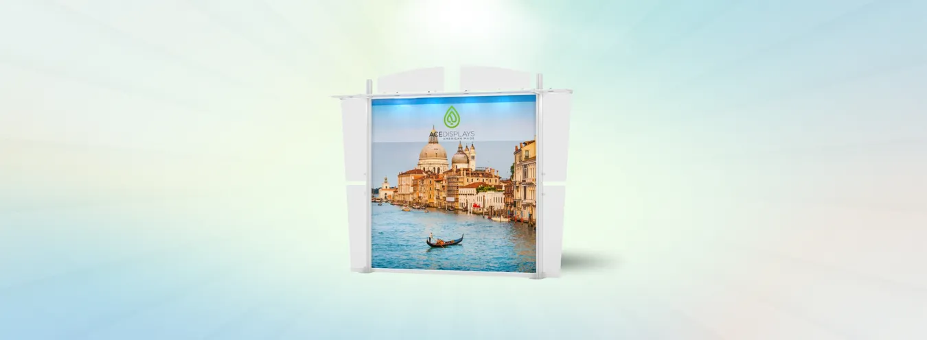 10ft wide displays from Ace Displays