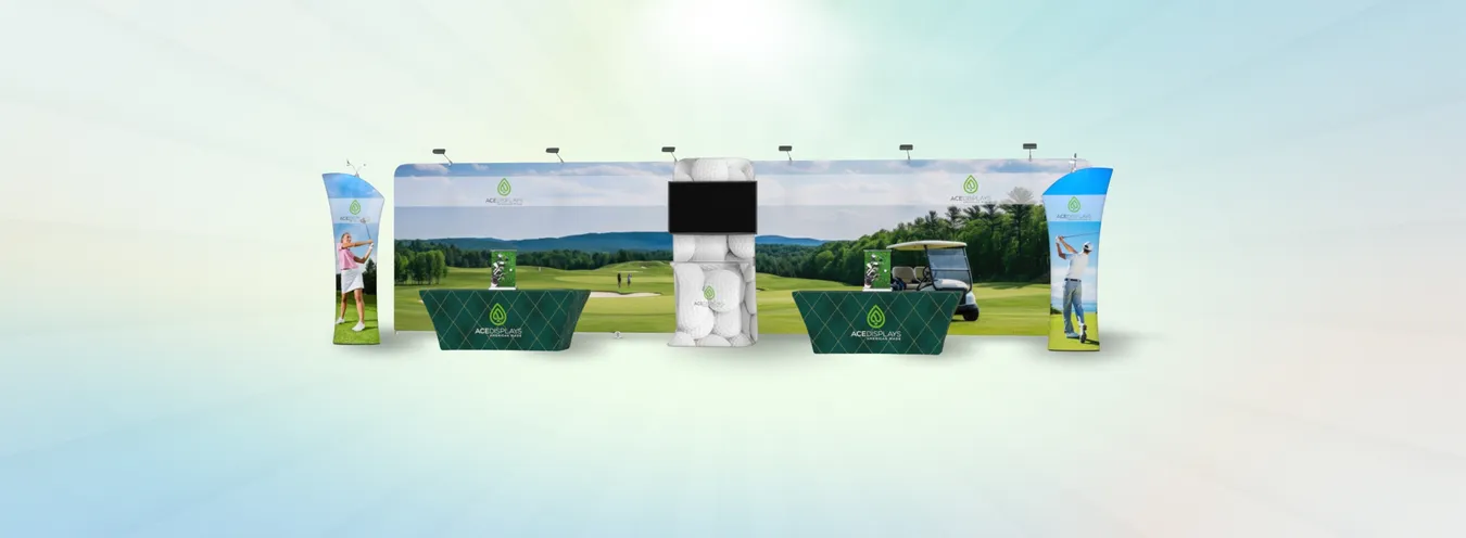 30ft wide displays from Ace Displays