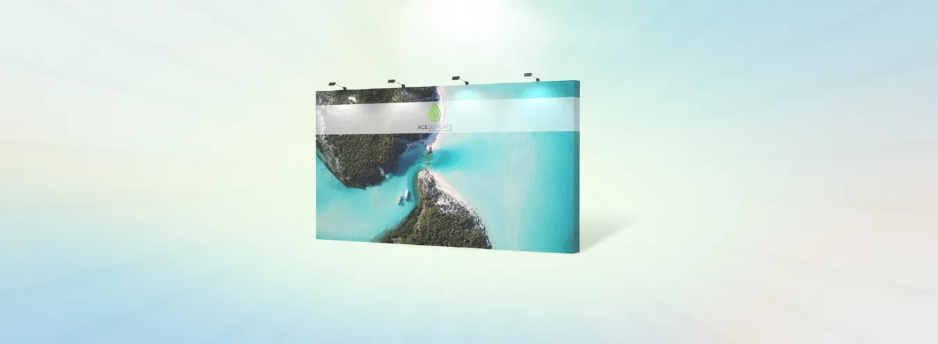 20ft wide displays from Ace Displays