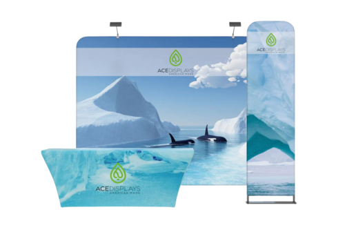 Photo of a display kit from Ace Displays.